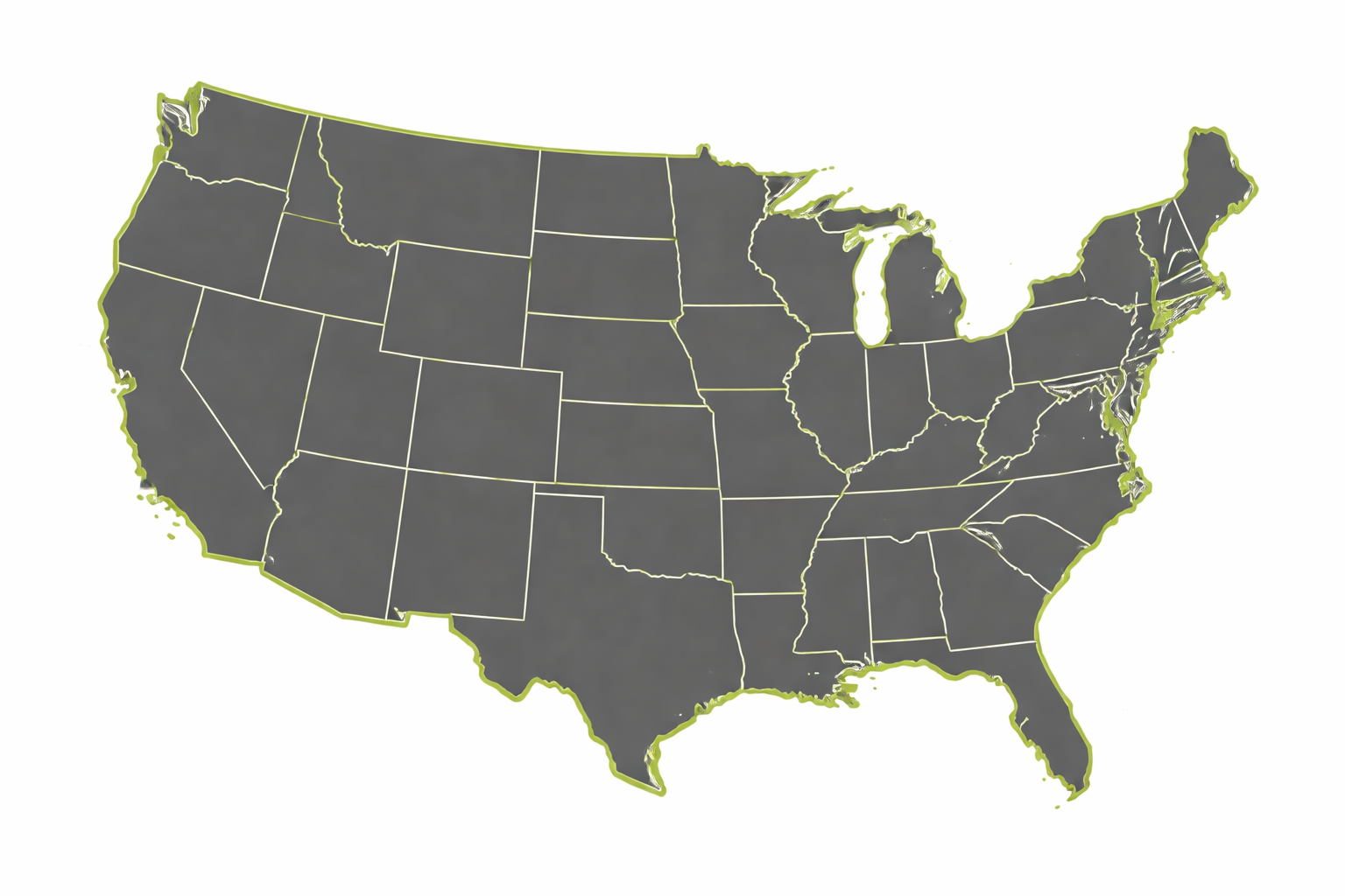 United States map